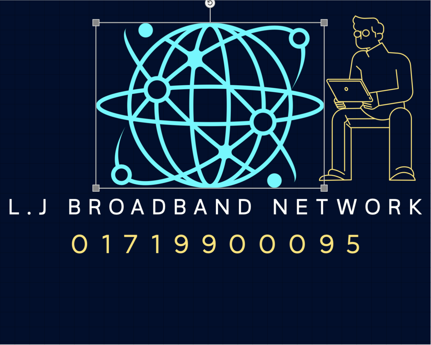 L.J  Broadband Network-logo